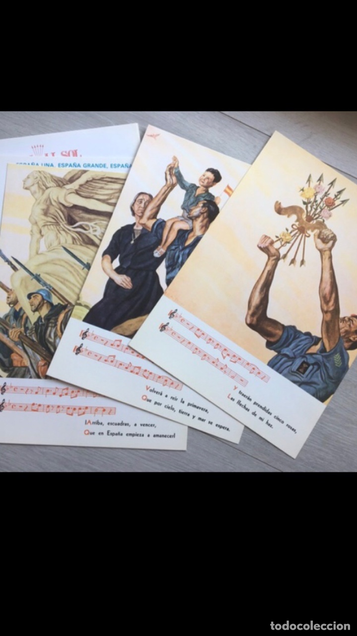 Coleccionismo: HIMNO CARA AL SOL EDICI&Oacute;N ILUSTRADA - Foto 9