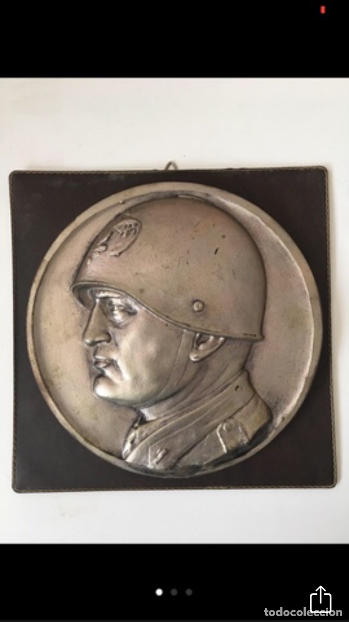 Coleccionismo: PERFIL BENITO MUSSOLINI. DUCE. FSACISMO - Foto 2