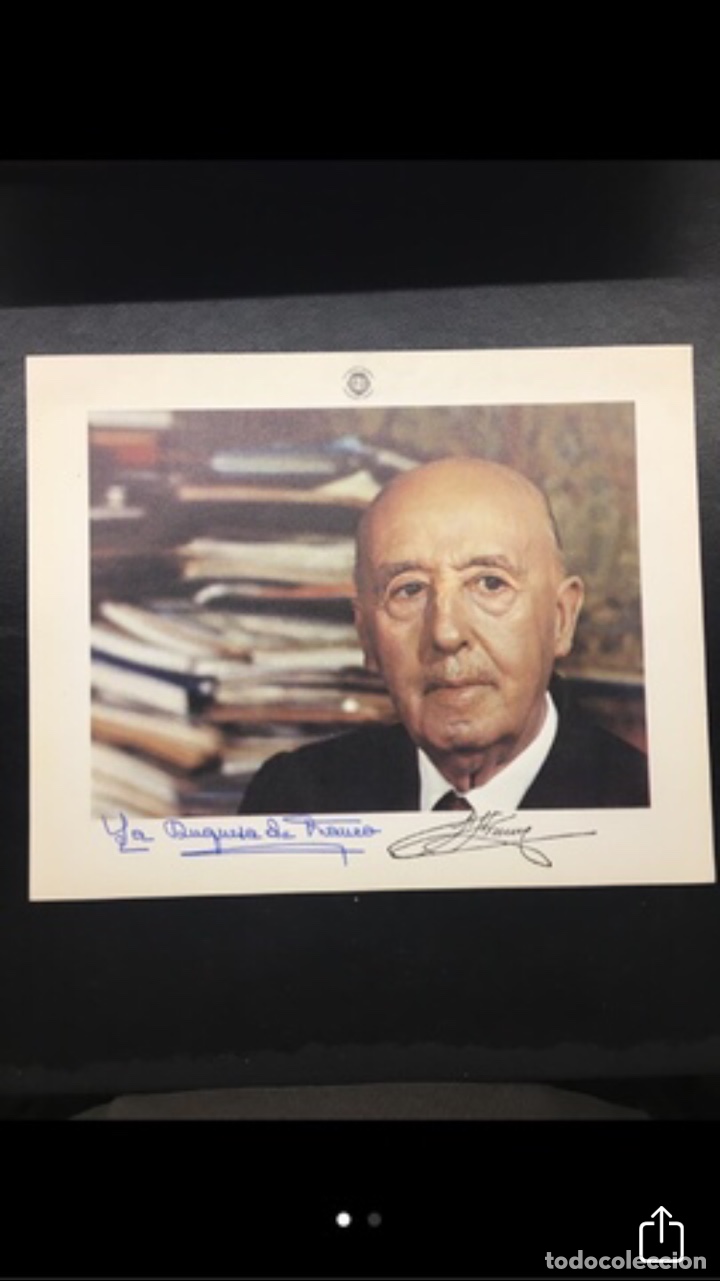 Coleccionismo: FRANCO Y LA DUQUESA DE FRANCO - Foto 2