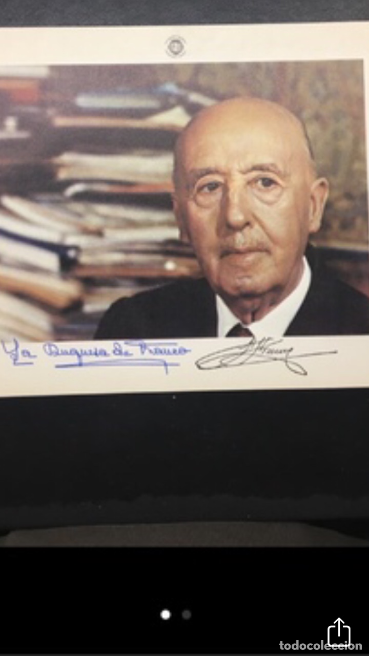 Coleccionismo: FRANCO Y LA DUQUESA DE FRANCO - Foto 1