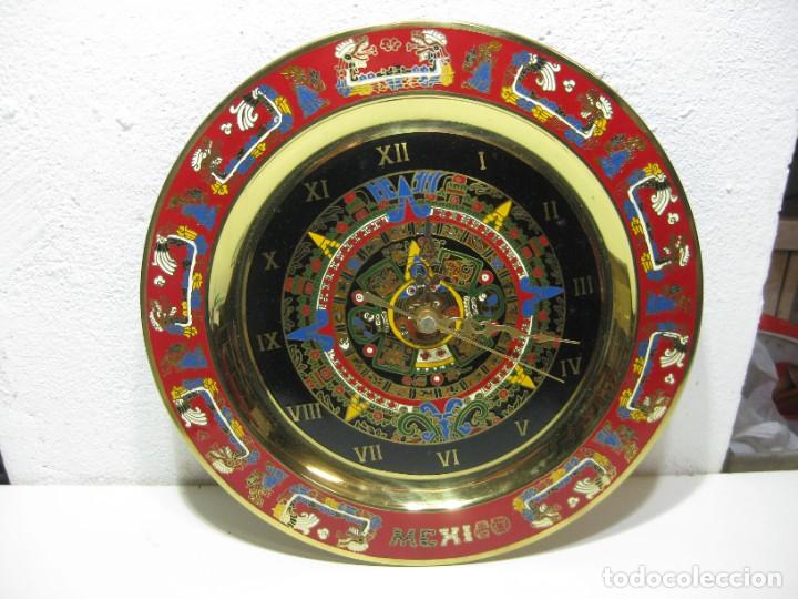 Coleccionismo: Reloj de pared. Recuerdo de Mexico. - Foto 1