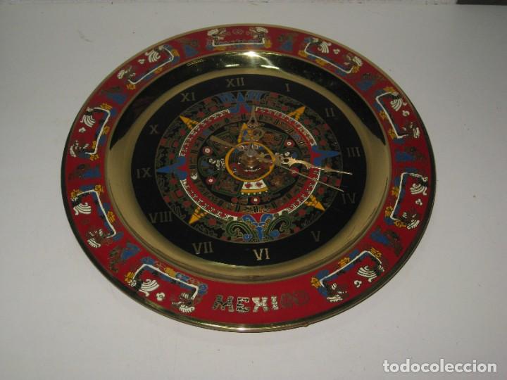 Coleccionismo: Reloj de pared. Recuerdo de Mexico. - Foto 2