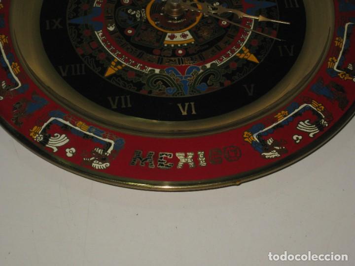 Coleccionismo: Reloj de pared. Recuerdo de Mexico. - Foto 3