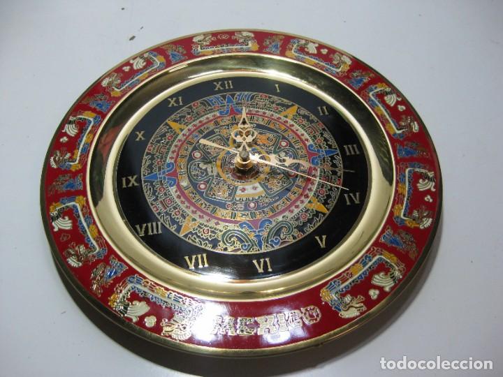 Coleccionismo: Reloj de pared. Recuerdo de Mexico. - Foto 4