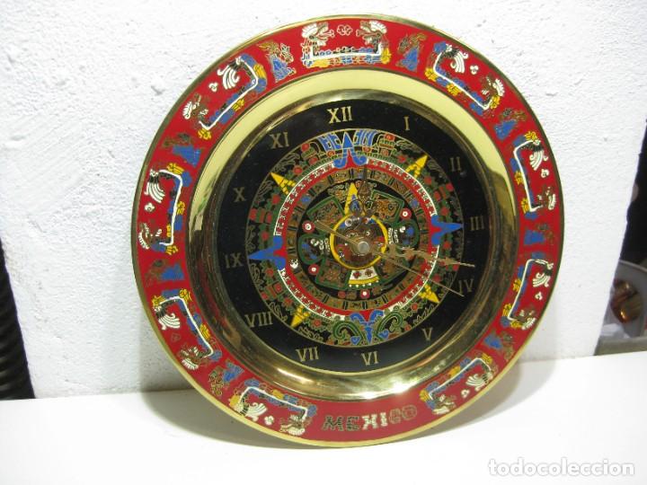 Coleccionismo: Reloj de pared. Recuerdo de Mexico. - Foto 5
