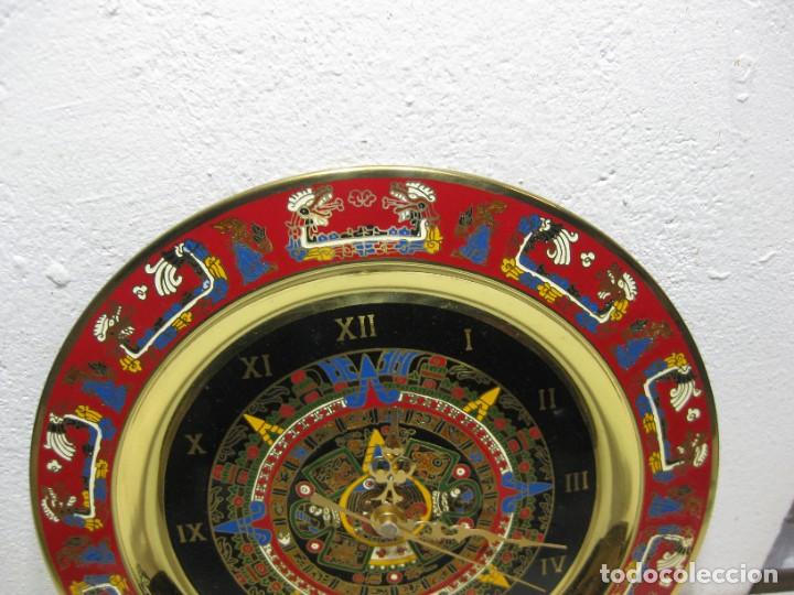 Coleccionismo: Reloj de pared. Recuerdo de Mexico. - Foto 6