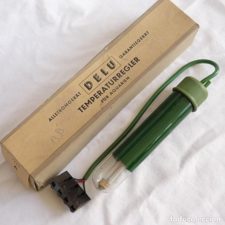 Coleccionismo: Antiguo regulador dew temperatura para acuario DELU Type A