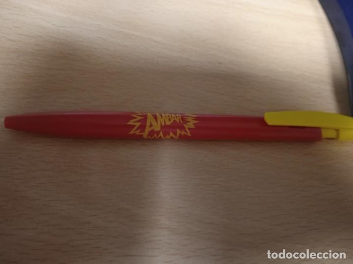 Coleccionismo: Bol&iacute;grafo de la marca cervecera Ambar