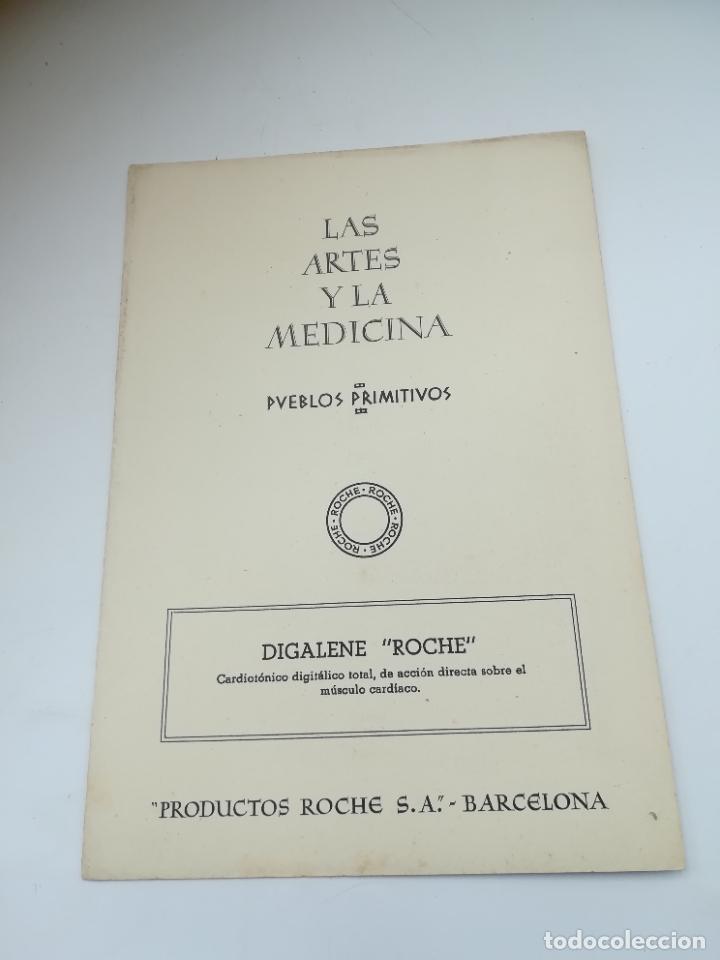 Colecionismo: TARJETA. PRODUCTOS ROCHE. LAS ARTES Y LA MEDICINA. PUEBLOS PRIMITIVOS. CHOZA INDIA PARA MEDICINA