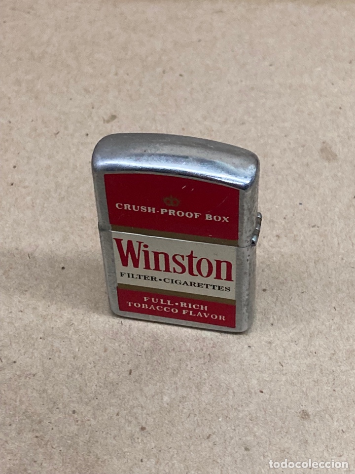 Coleccionismo: Mechero de gasolina Winston - Foto 2