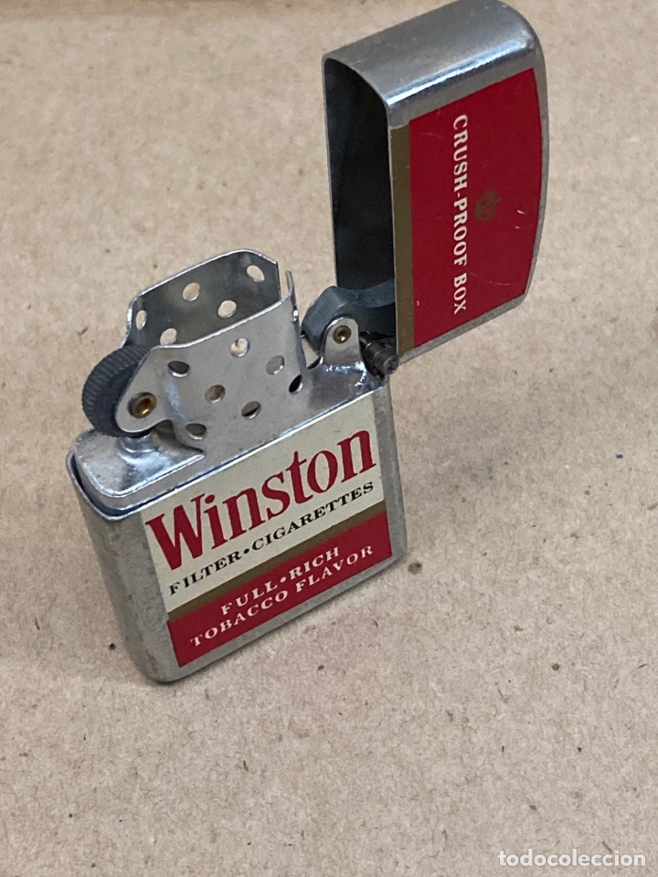 Coleccionismo: Mechero de gasolina Winston - Foto 1