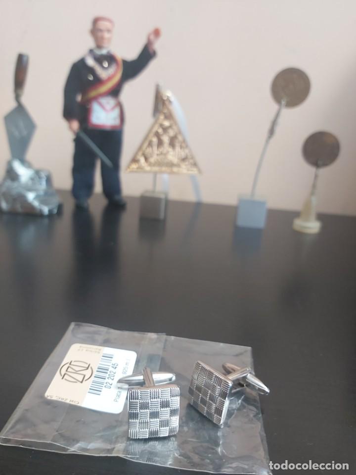 Coleccionismo: Gemelos amuleto talisman de caballero mason. Masoneria. Sociedades Secretas. Misterio