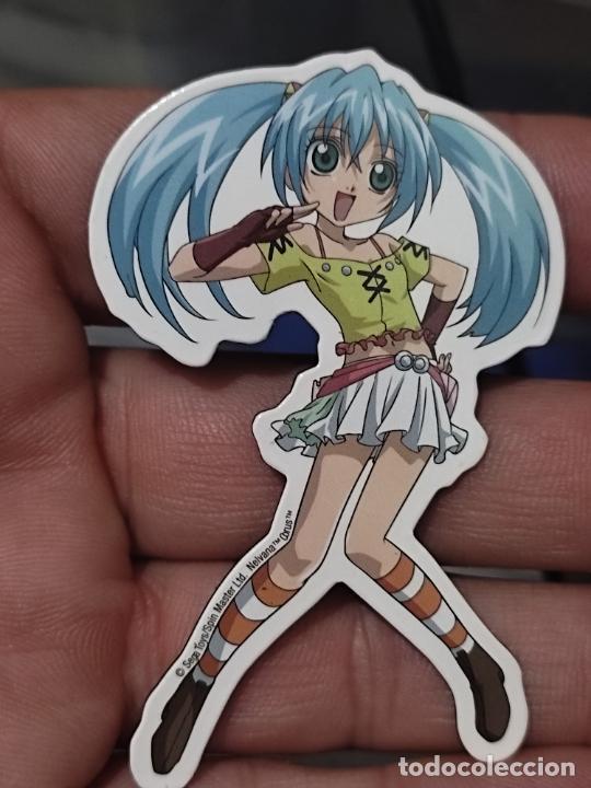 Coleccionismo: BAKUGAN SPIN SEGA MASTER NELVANA FIGURA IMAN 7 CMS ALTO MUCHACHA COLETAS