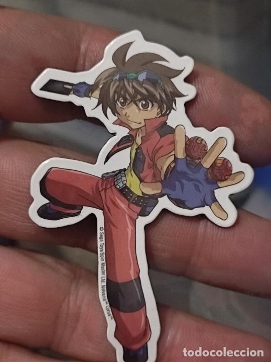 Coleccionismo: BAKUGAN SPIN SEGA MASTER NELVANA FIGURA IMAN PL&Aacute;STICO 8 CMS LANZANDOR