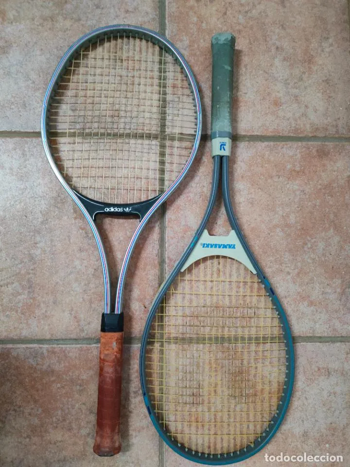 Raquetas de tenis antiguas vintage adidas