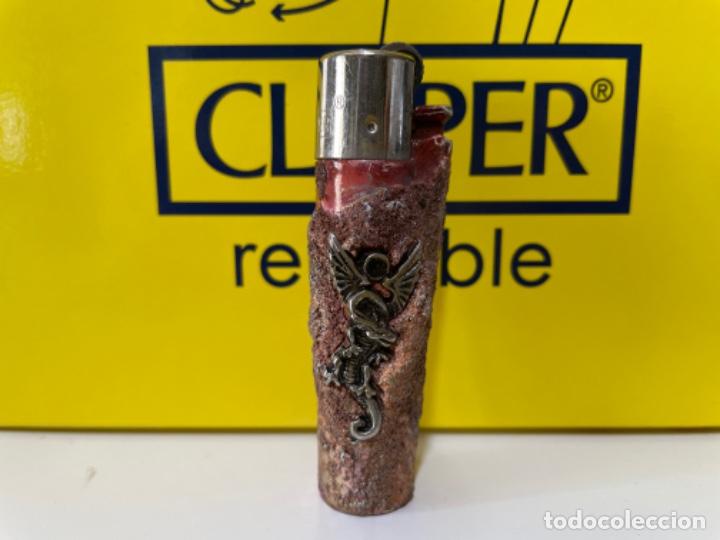Coleccionismo: Mechero clipper RELIEVE