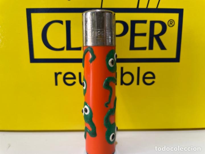 Coleccionismo: Mechero clipper RELIEVE