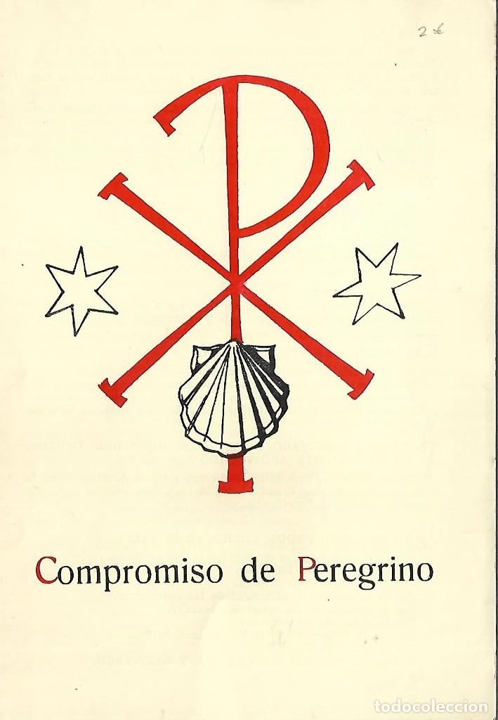 Coleccionismo: ER5- COMPROMISO DE PEREGRINO. VIRGEN DEL PILAR, ZARAGOZA.- DEL 14 - 3 - 1.937