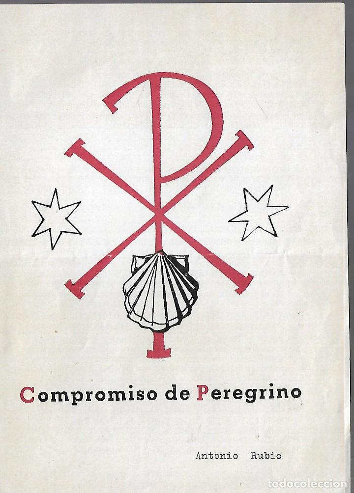 Coleccionismo: ER5- COMPROMISO DE PEREGRINO. VIRGEN DEL PILAR, ZARAGOZA.- DEL 14 - 3 - 1.937