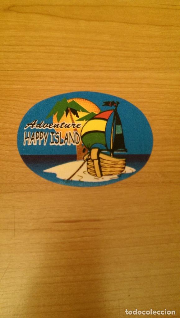 Colecionismo: APLICACI&Oacute;N DE TELA TERMOADHESIVA &laquo;HAPPY ISLAND&raquo;