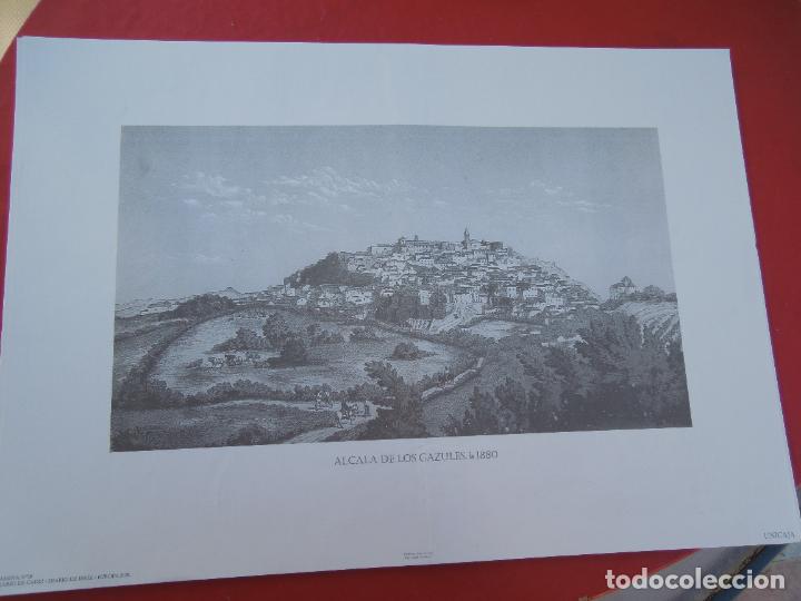 Colecionismo: ALCALA DE LOS GAZULES 1880 -GRABADOS HIST&Oacute;RICOS PROVINCIA DE C&Aacute;DIZ-L&Aacute;MINA N&ordm; 18 - MIDE 48X28 CM.