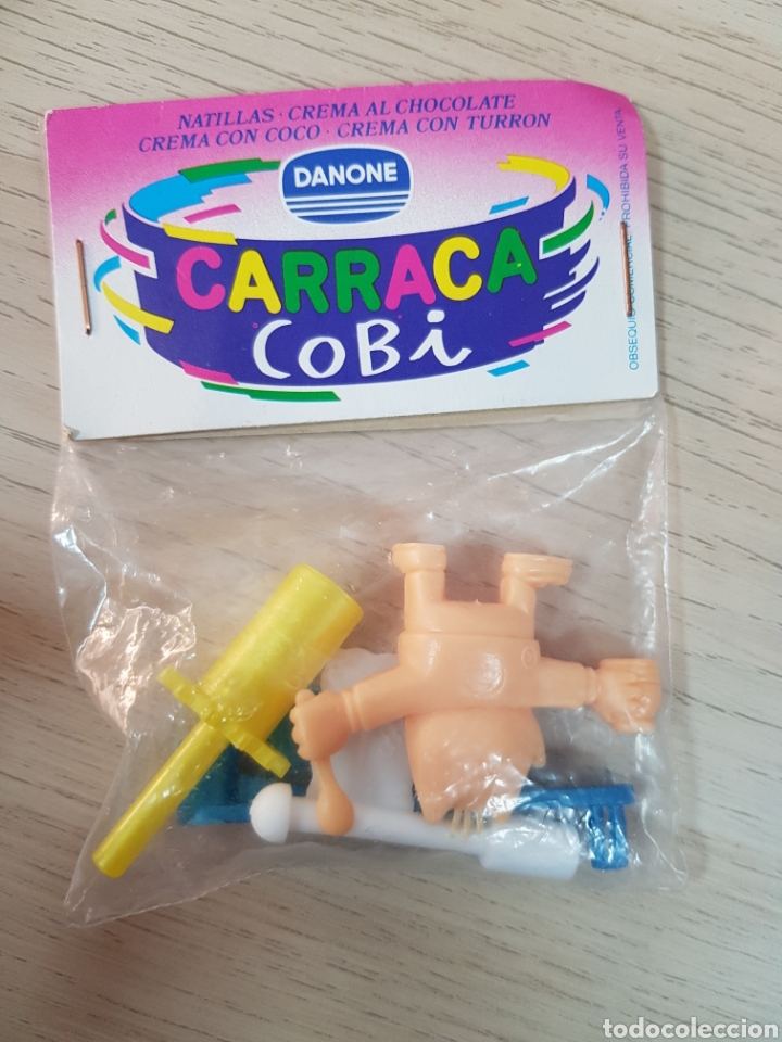 Coleccionismo: CARRACA COBI - OLIMPIADA DE BARCELONA - DANONE - EN SU ENVOLTORIO ORIGINAL
