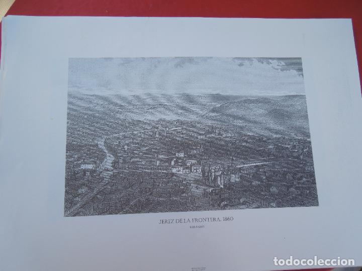 Sammelleidenschaft Papier: JEREZ DE LA FRONTERA 1860 - GRABADOS HIST&Oacute;RICOS PROVINCIA DE C&Aacute;DIZ-L&Aacute;MINA N&ordm; 2 - MIDE 48X28 CM.