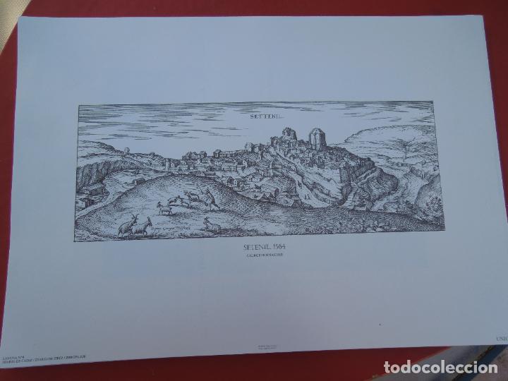 Sammelleidenschaft Papier: SETENIL 1564 -GRABADOS HIST&Oacute;RICOS PROVINCIA DE C&Aacute;DIZ-L&Aacute;MINA N&ordm; 4 - MIDE 48X28 CM.