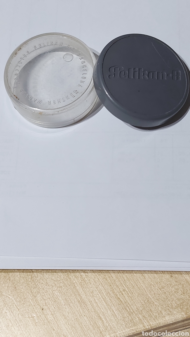 Coleccionismo: CAJA DE PLASTICO DE CINTA MAQUINA ESCRIBIR . MARCA PELIKAN-8