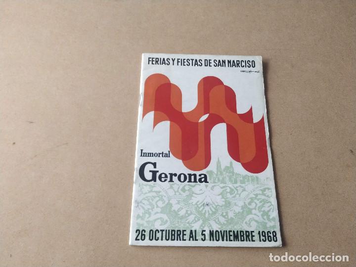 Collecting paper: GIRON&Egrave;S - PROGRAMA OFICIAL DE LAS FERIAS Y FIESTAS DE SAN NARCISO DE GERONA - A&Ntilde;O 1968