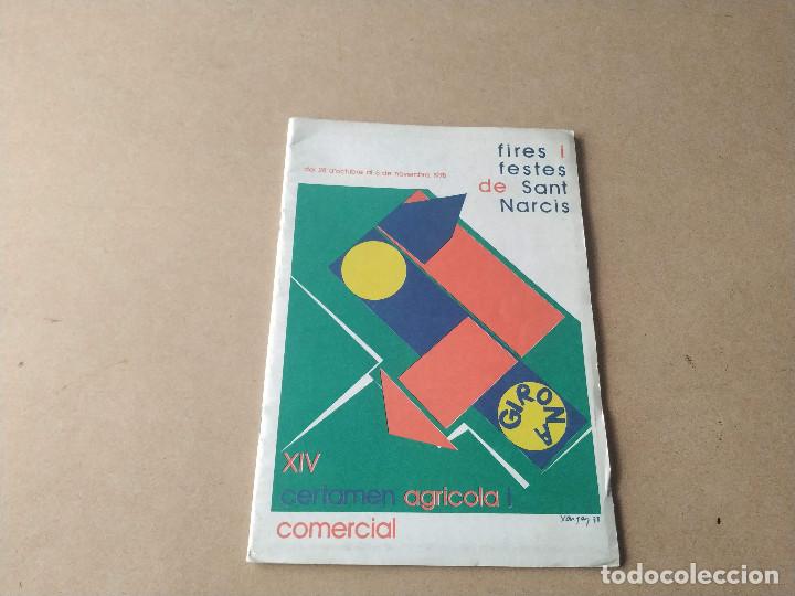 Collecting paper: GIRON&Egrave;S - PROGRAMA DE LES FIRES I FESTES DE L'IMMORTAL GIRONA - ANY 1978 - XIV CERTAMEN AGR&Iacute;COLA