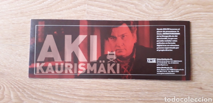 Coleccionismo: Programa cine Aki Kaurism&auml;ki. Cine Golem - Foto 3