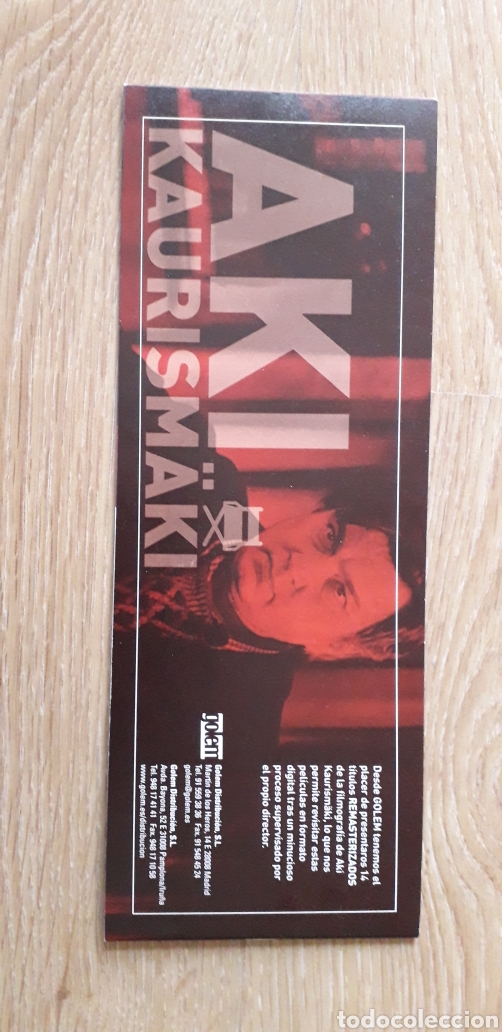 Coleccionismo: Programa cine Aki Kaurism&auml;ki. Cine Golem - Foto 4