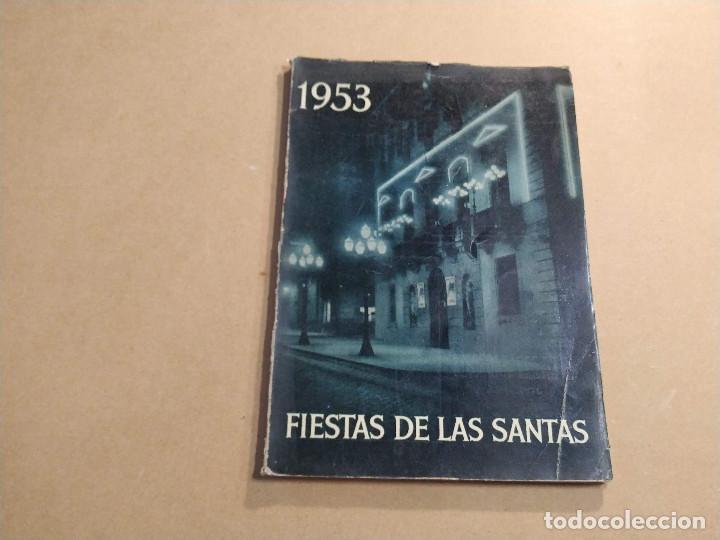 Coleccionismo: MARESME - MATAR&Oacute; - PROGRAMA FIESTAS DE LAS SANTAS 1953