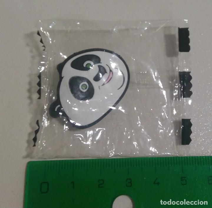Coleccionismo: zaini kung fu panda goma con soporte figurita mu&ntilde;equito de huevo sorpresa mini