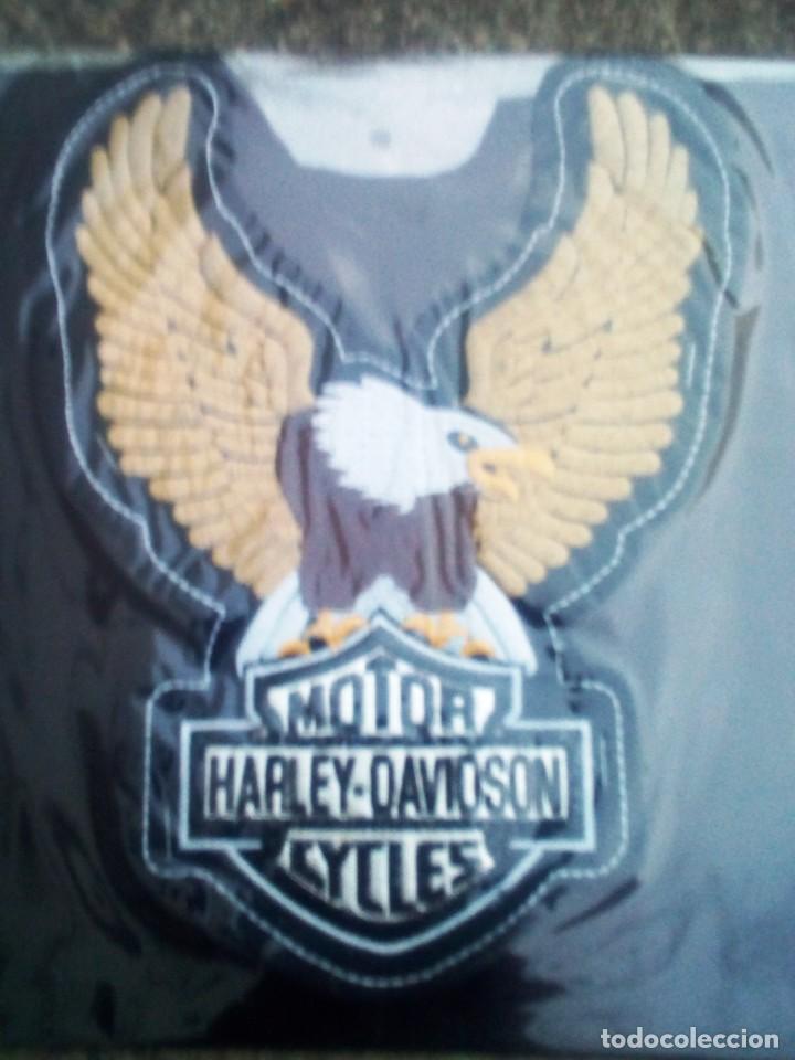 Coleccionismo: parche bordado harley davidson - Foto 1