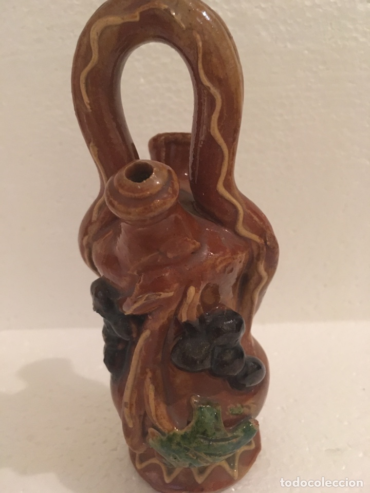 Coleccionismo: Botijo cer&aacute;mica cuenca 16 cms - Foto 1