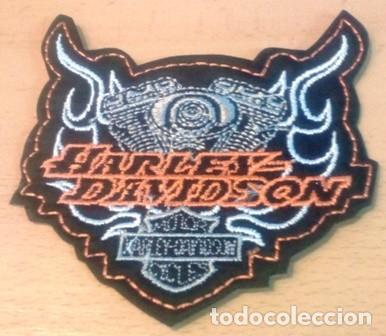 Coleccionismo: parche bordado harley davidson - Foto 1