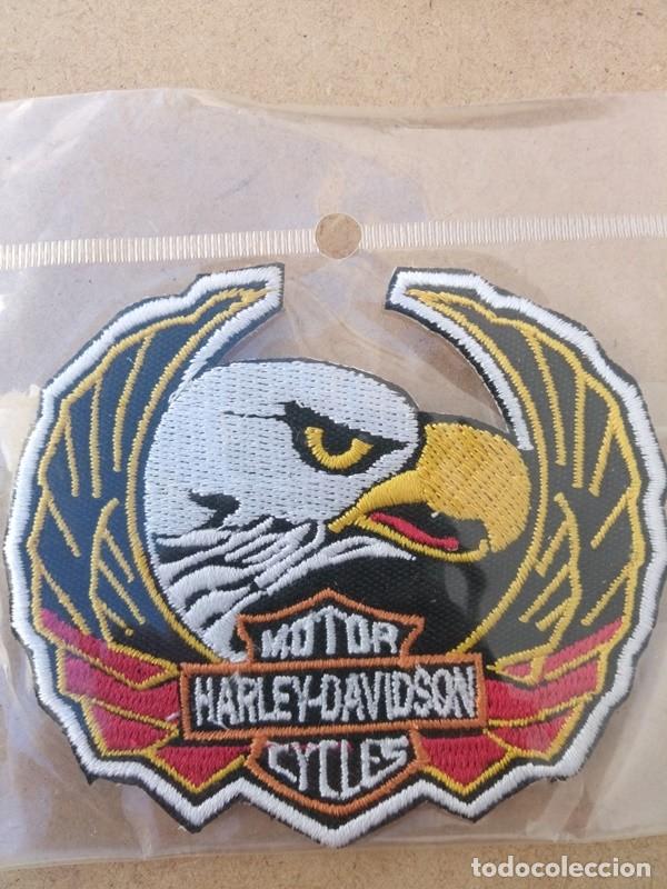 Coleccionismo: parche bordado harley davidson - Foto 1