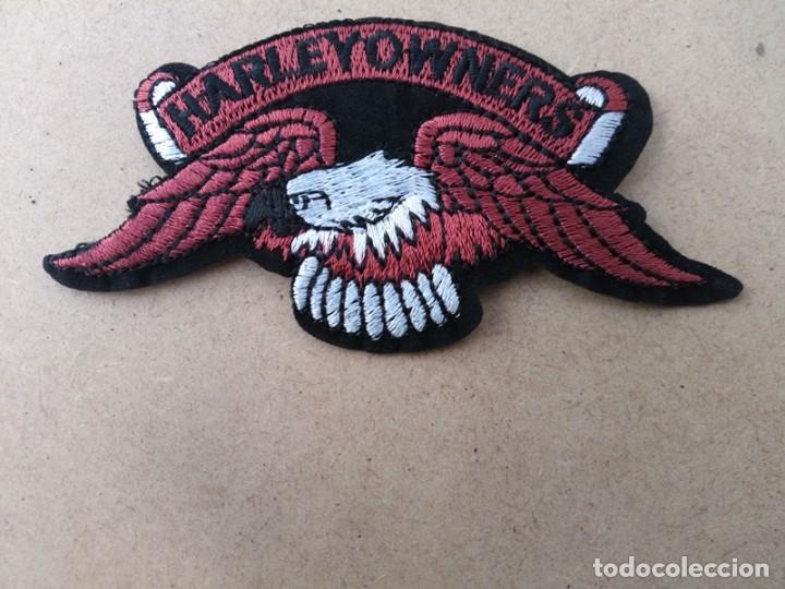 Coleccionismo: parche bordado harley davidson - Foto 1