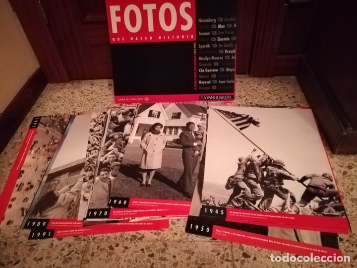 Coleccionismo: 46 l&aacute;minas/ Fotos. &ldquo;Un munpdo entre dos guerras&rdquo; . Hacen Historia.