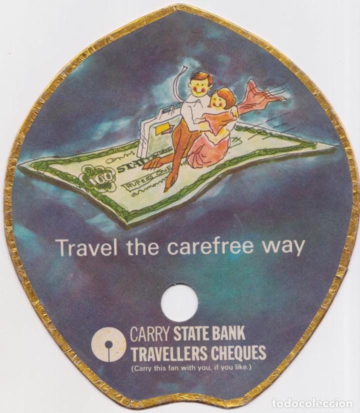 Colecionismo: ABANICO DE CART&Oacute;N PUBLICITARIO - INDIAN AIRLINES