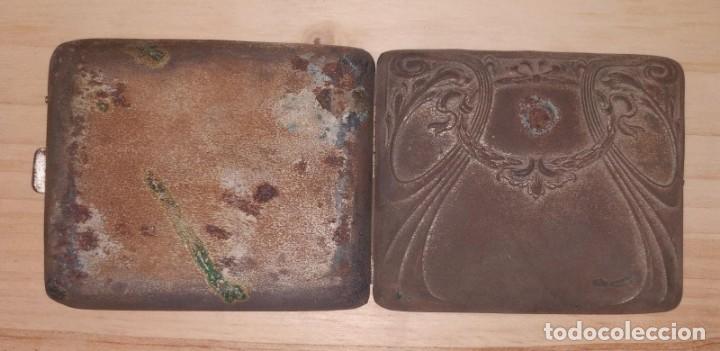 Coleccionismo: ANTIGUA PITILLERA, CON RELIEVE. - Foto 3