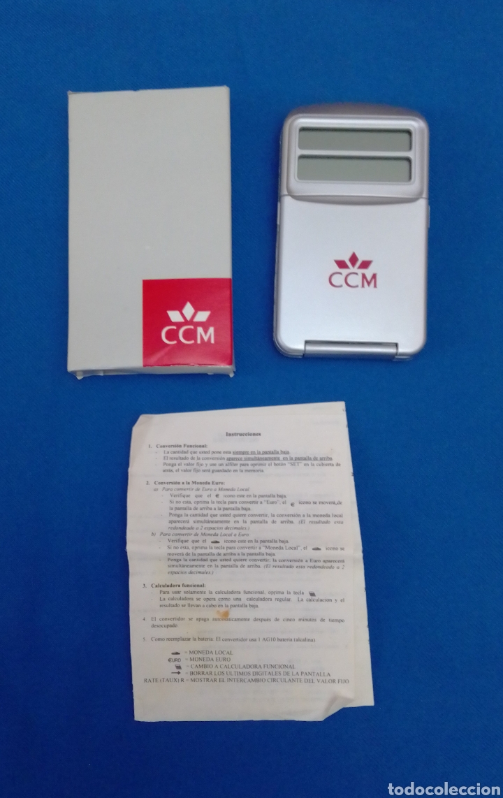 Coleccionismo: CONVERTIDOR A EUROS ANTIGUA CCM - Foto 1
