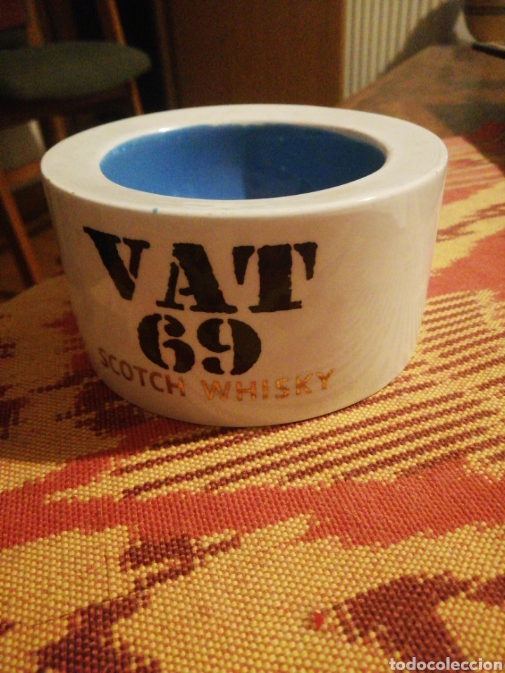 Coleccionismo: Cenicero VAT 69 WHISKY - Foto 2