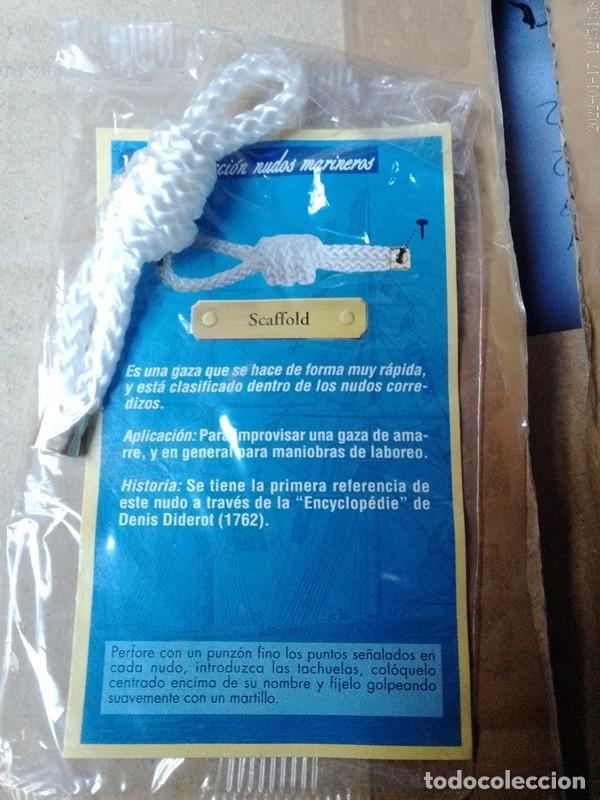 Coleccionismo: nudo marinero precintado - Foto 1