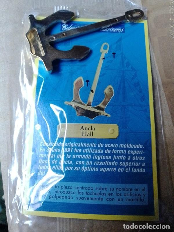 Coleccionismo: ancla hall metal precintada