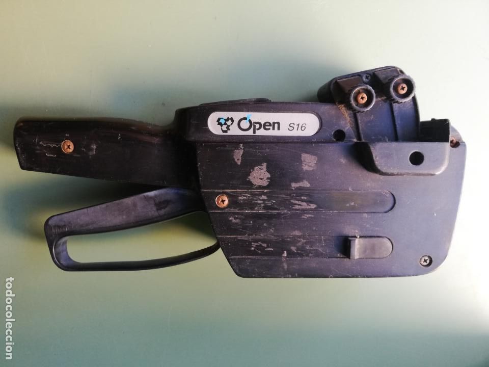 Coleccionismo: ETIQUETADORA OPEN S16 - Foto 2