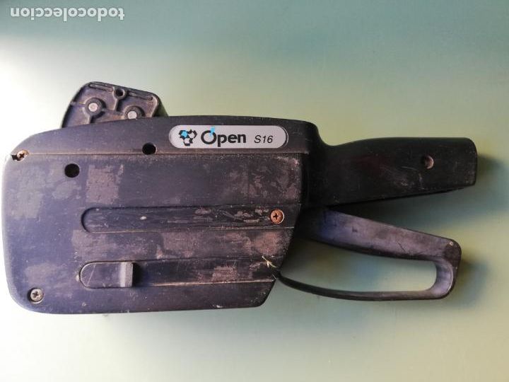 Coleccionismo: ETIQUETADORA OPEN S16 - Foto 1