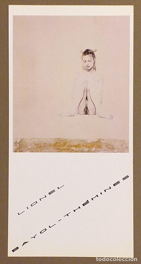 Coleccionismo: Lionel Bayol &ndash; Th&eacute;mines. Fot&oacute;grafo. Invitaci&oacute;n a la presentaci&oacute;n libro Solituds. 2 de marzo de 2000